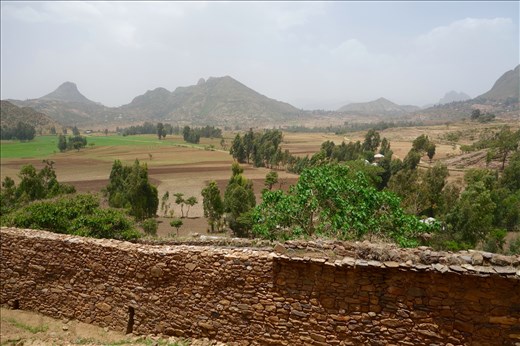 view behind Yeha temple