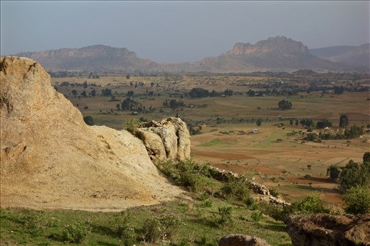 view from behind Gerhalta Lodge