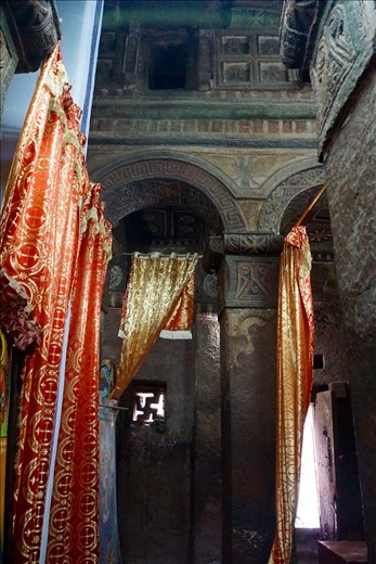 inside Bet Debre Sina