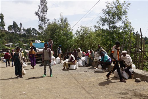 USAID distribution site