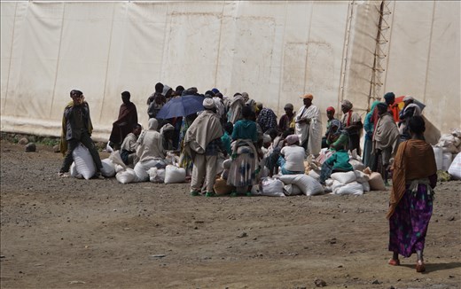 USAID distribution site