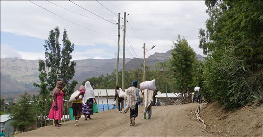 USAID distribution site