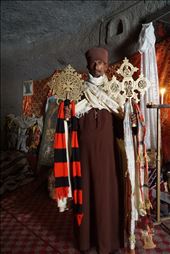 Asheton Monastery with Gondar & Axum Crosses: by krodin, Views[502]