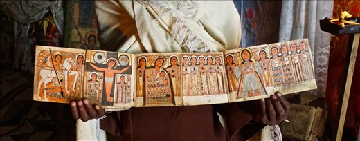 300 yr old book paintings 