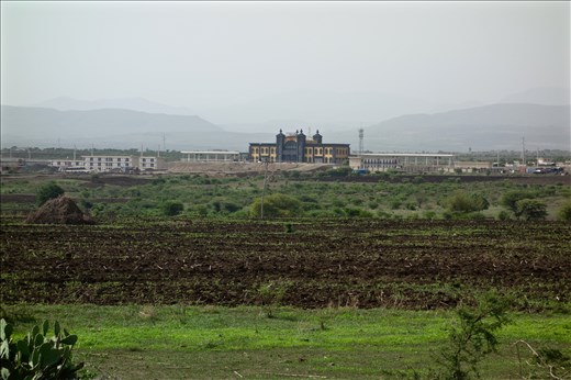 new train station in the middle of nowhere