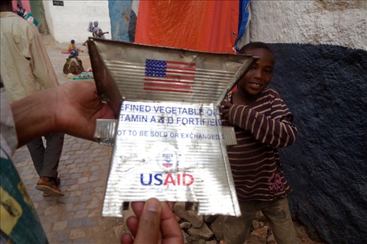 recycled can as stove