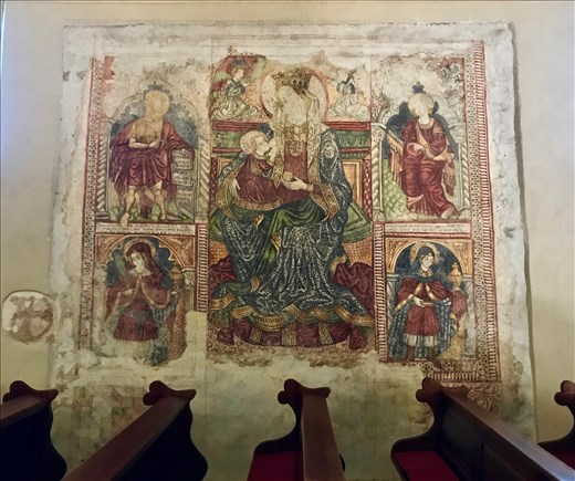 Plomin Marian fresco