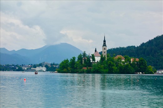 Lake Bled island