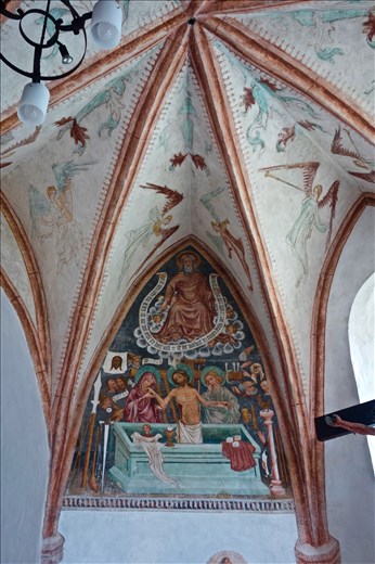 Resurrection fresco Mariapfarr