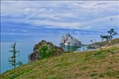 Shamanka Rock and Cape Burhan, Olkhon Island: by krodin, Views[1420]