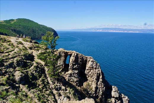 Olkhon Island Arch at Khoboy Point
