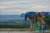 Monastery Prayerflags overlooking Ulan-Ude: by krodin, Views[280]