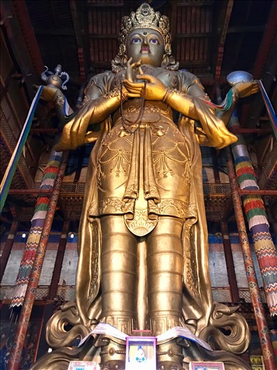 Chenrezig, Ganden Monastery