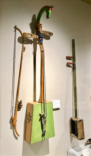 Horsehead instrument, National Museum of Mongolia, UB