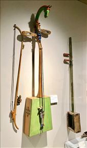 Horsehead instrument, National Museum of Mongolia, UB: by krodin, Views[472]