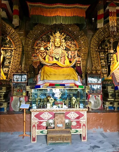Inside Temple at Erdene Zuu Monastery