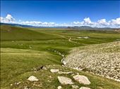 view from hill behind Turkic gravesites: by krodin, Views[273]
