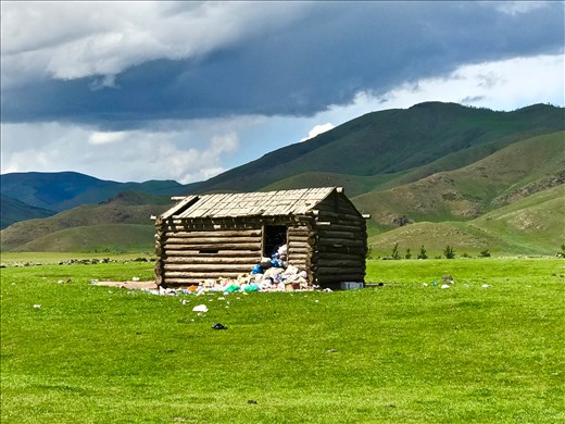 Tourist trash - even here!