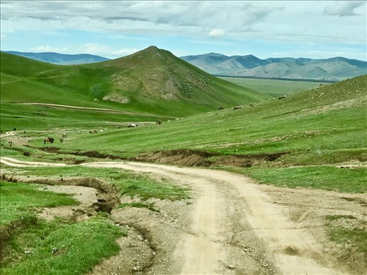 Mongolian highway...