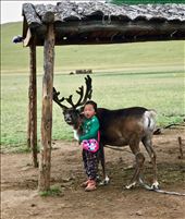 little reindeer girl with friend: by krodin, Views[182]