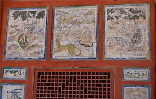 paintings outside of caves