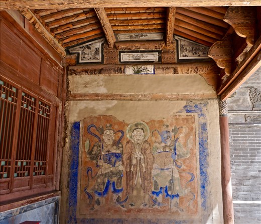 mural by the Library Hall Exhibition