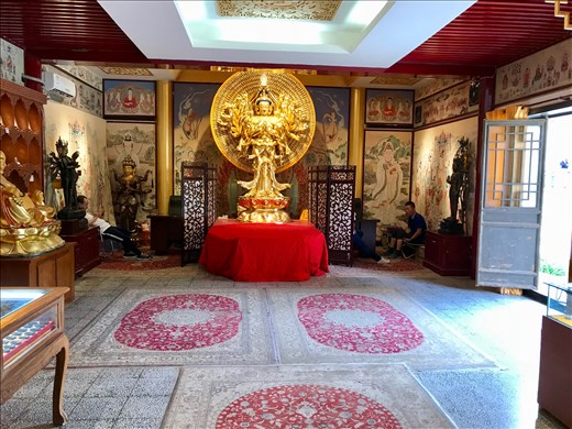 gift shop with Chenrezig