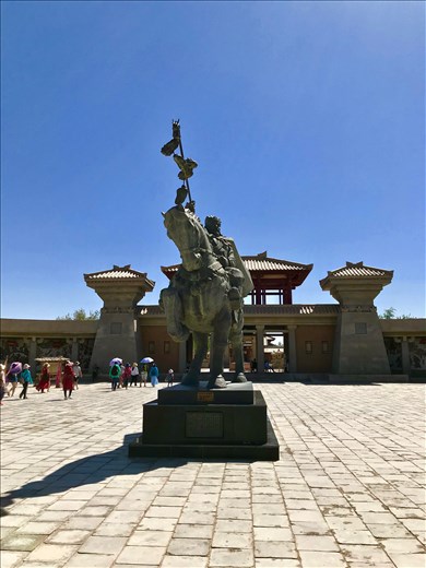 Yet another warrior on a horse