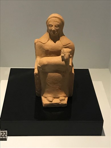 7th C BCE votiv figurine, Miletus Museum