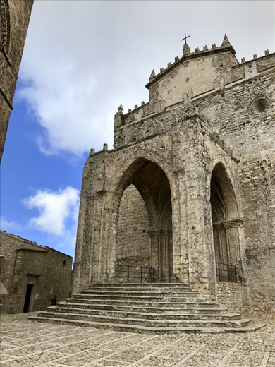Royal Church entrance, Erice