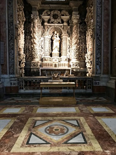 inside Theatiner Church, Palermo