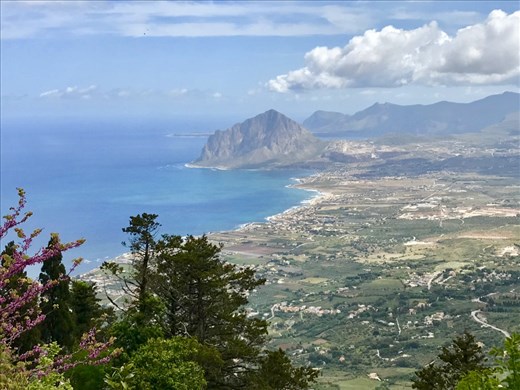 view from Erice