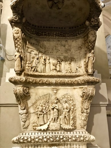 carvings in Cathedral, Palemo