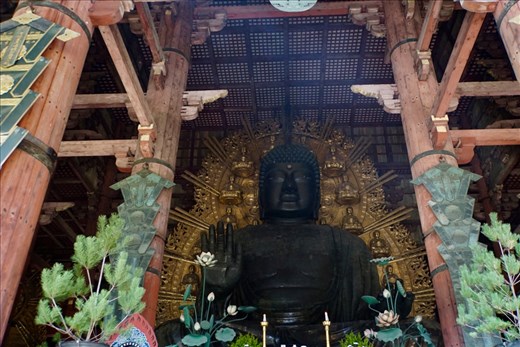 Great Buddha in Great Buddha Hall, Nara