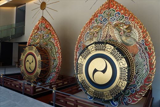 Large traditional drums, Todaiji Museum