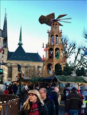 Christmas Pyramid in Winter Market: by krodin, Views[317]