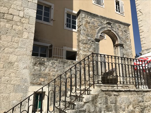 scene in Old Town Budva