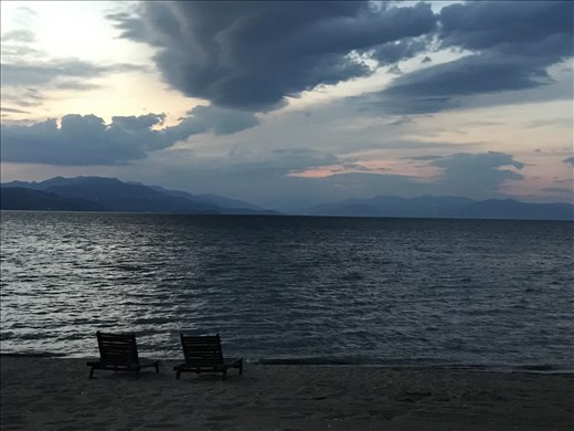 beach by Pogradec
