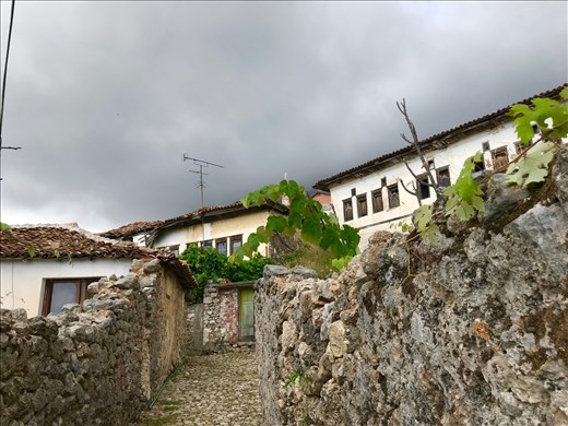 path in Kruja Castle