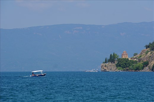 St. John's Church from Boardwalk, Ohrid