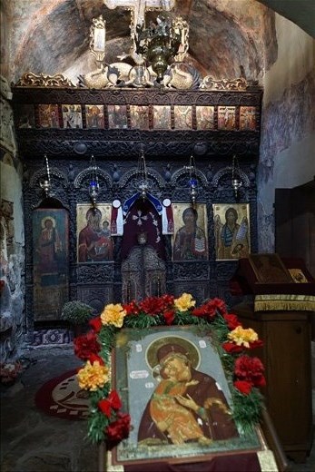 Church  St. Bogorodica Bolnichka frescos, Ohrid