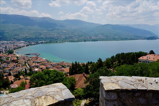 Ohrid from the Fortress
