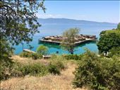 Museum on the Water, Neolithic Stilt Village reconstruction, Lake Ohrid: by krodin, Views[725]