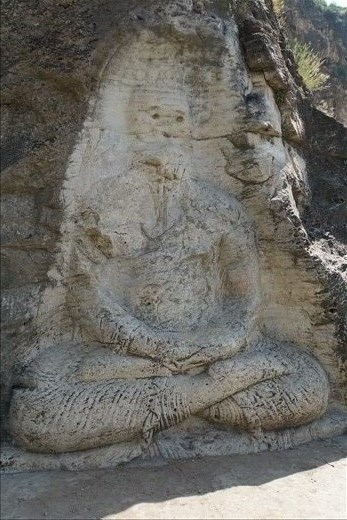 Roadside Buddha on road to Peshawar