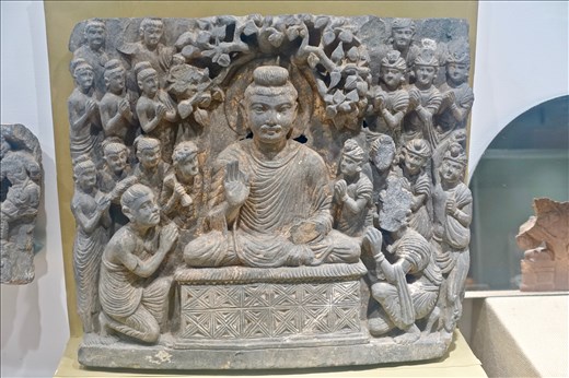 Gandharan Buddha relief