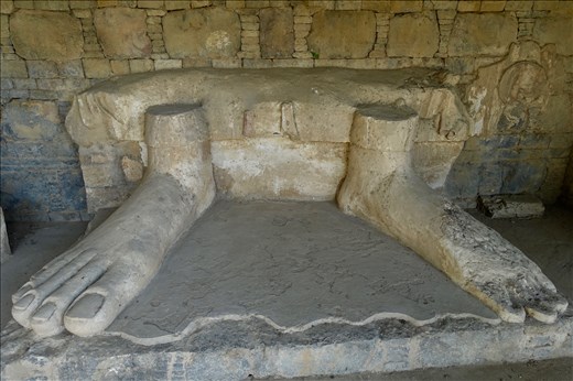 Buddha Feet without the rest of the body, Taxila