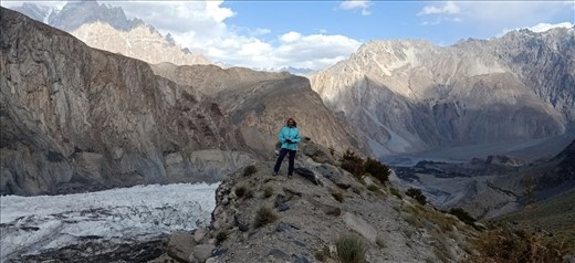 me on trail above Borith Lake