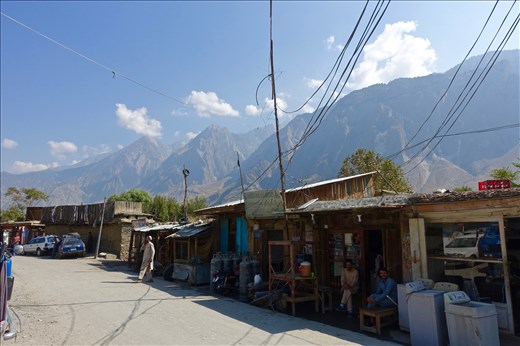 village on way to Kalash