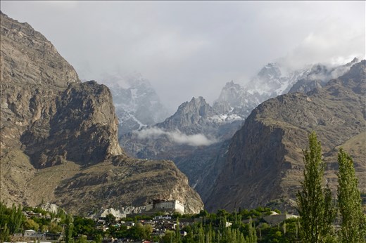 view from behind Victoria's Seat, Karimabad