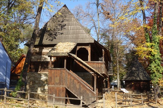 house in Village Museum